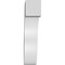 Ekena Millwork 3-in. W x 10-in. D x 14-in. H Del Monte Architectural Grade PVC Knee Brace BRCP03X10X14DEL - alternate 6